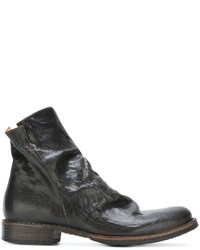 Bottes en cuir marron foncé Fiorentini+Baker