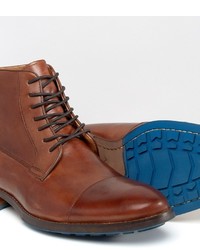 Bottes en cuir marron Aldo