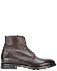 Bottes en cuir marron Buttero