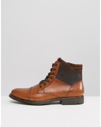 Bottes en cuir marron Aldo