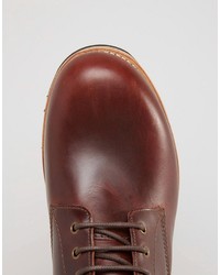 Bottes en cuir marron Grenson