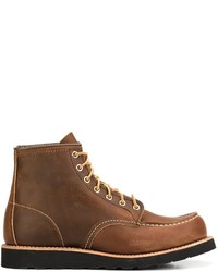 Bottes en cuir marron Red Wing Shoes