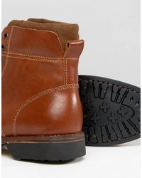 Bottes en cuir marron Aldo