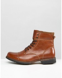 Bottes en cuir marron Aldo