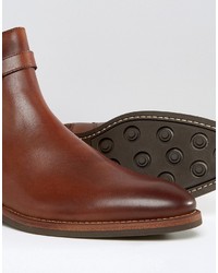 Bottes en cuir marron Aldo