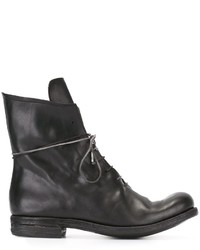 Bottes en cuir noires A Diciannoveventitre