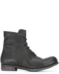 Bottes en cuir noires A Diciannoveventitre