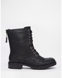 Bottes en cuir noires Call it SPRING