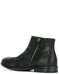 Bottes en cuir noires Marsèll