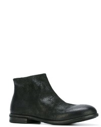 Bottes en cuir noires Marsèll