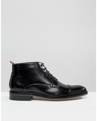 Bottes en cuir noires Ted Baker