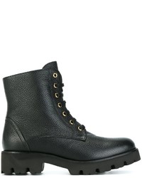 Bottes en cuir noires Baldinini