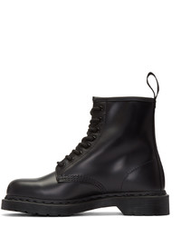 Bottes en cuir noires Dr. Martens