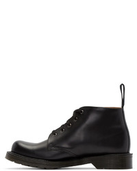 Bottes en cuir noires Dr. Martens