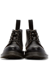 Bottes en cuir noires Dr. Martens