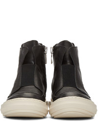 Bottes en cuir noires D.gnak By Kang.d