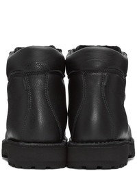 Bottes en cuir noires Diemme