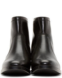 Bottes en cuir noires Jimmy Choo