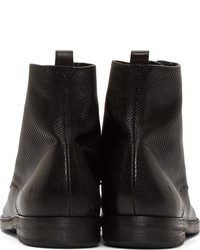 Bottes en cuir noires Marsèll