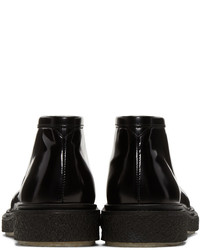 Bottes en cuir noires ADIEU