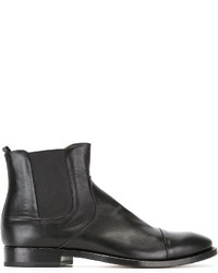 Bottes en cuir noires Buttero