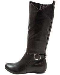 Bottes en cuir noires Call it SPRING