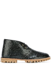 Bottes en cuir noires Car Shoe