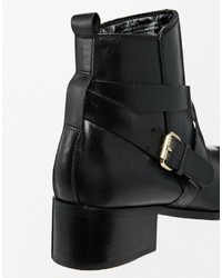 Bottes en cuir noires Carvela