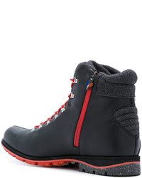 Bottes en cuir noires Rossignol