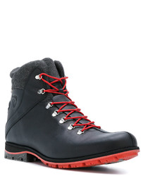 Bottes en cuir noires Rossignol