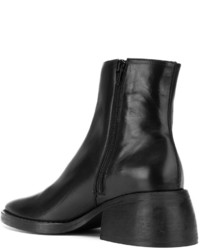 Bottes en cuir noires Joseph