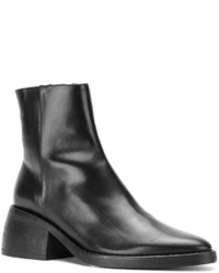 Bottes en cuir noires Joseph