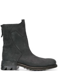 Bottes en cuir noires Cinzia Araia