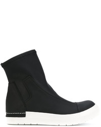 Bottes en cuir noires Cinzia Araia