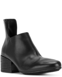 Bottes en cuir noires Marsèll