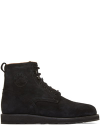 Bottes en cuir noires Diemme