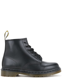 Bottes en cuir noires Dr. Martens