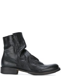 Bottes en cuir noires Fiorentini+Baker