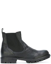 Bottes en cuir noires Fiorentini+Baker