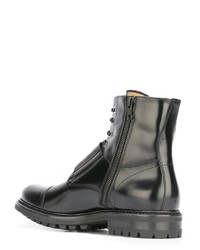 Bottes en cuir noires B Store