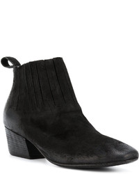 Bottes en cuir noires Marsèll