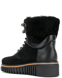 Bottes en cuir noires Loriblu