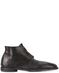 Bottes en cuir noires Guidi