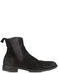 Bottes en cuir noires Guidi