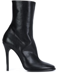 Bottes en cuir noires Haider Ackermann