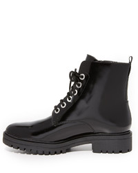 Bottes en cuir noires