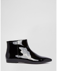 Bottes en cuir noires Vagabond