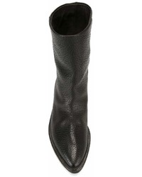 Bottes en cuir noires Marsèll