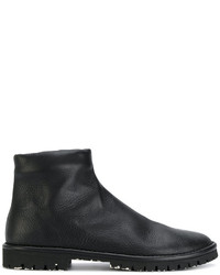 Bottes en cuir noires Marsèll