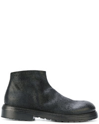 Bottes en cuir noires Marsèll